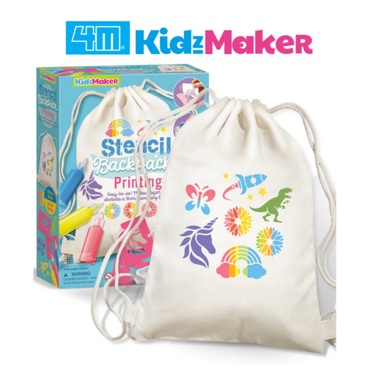 4M KidzMaker - Stencil Backpack Printing (5Y+)