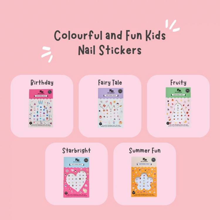 No Nasties Kids Nail Stickers ๐๐ฎ๐๐ ๐ง๐ผ ๐๐ฝ๐ฝ๐น๐