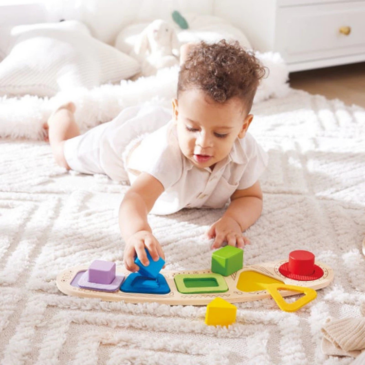 Hape 1666 Colour & Shape Sorting Puzzle (12-24 Months)