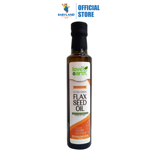 Love Earth Organic Extra Virgin Flaxseed Oil 250g