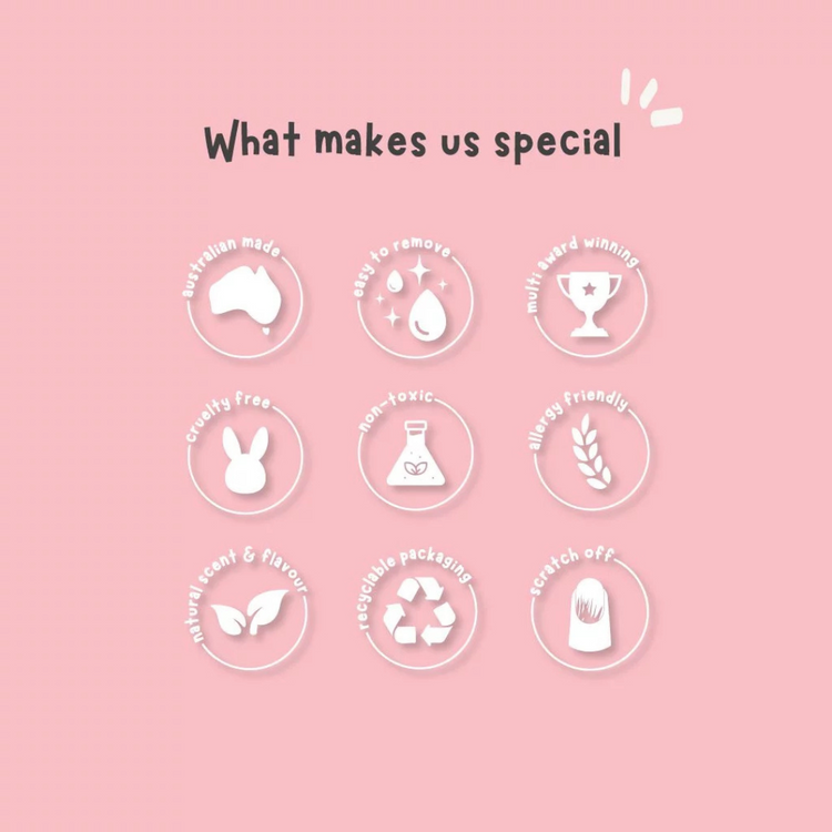 No Nasties Kids 20 Free Scented Kids Nail Polish (8.5ml)