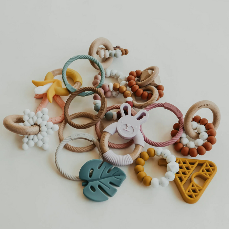 Mils and Key Noah Teething Rattle (3m+)