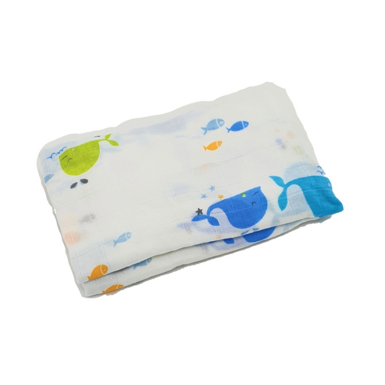 Akarana Baby High Quality Bamboo Muslin Swaddle Soft Blanket