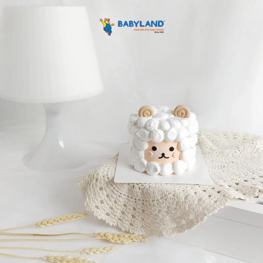 [PRE-ORDER] Yippii Mini Character Design Cake 3 Inch - Curly Sheep