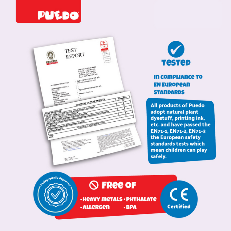 Puedo Big Puzzle (2 variations: Construction, Princes)