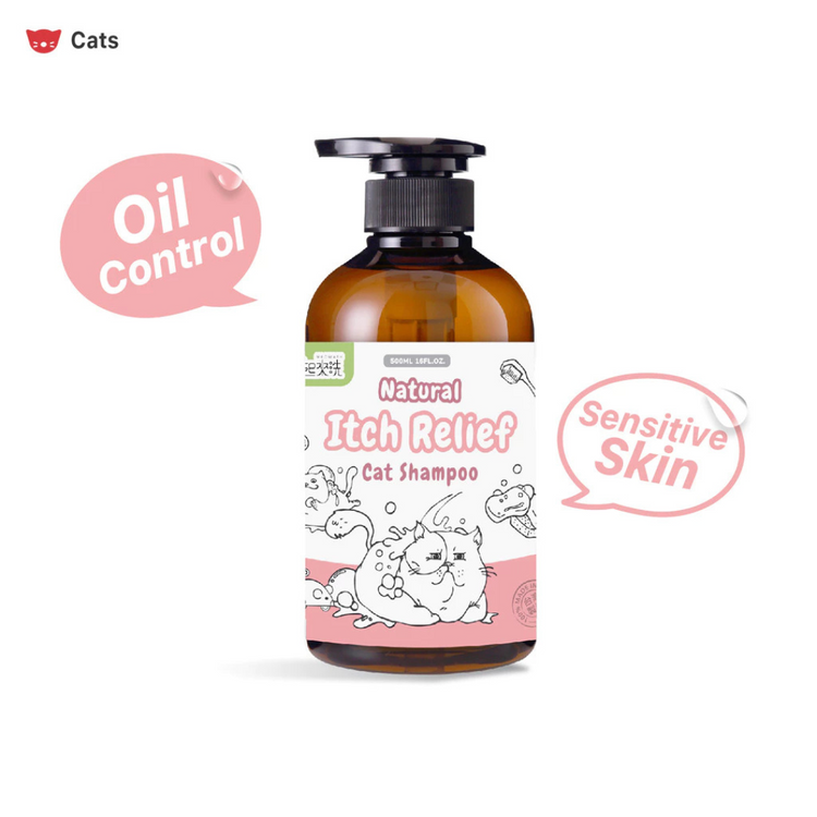 Maoup Natural Itch Relief Cat Shampoo