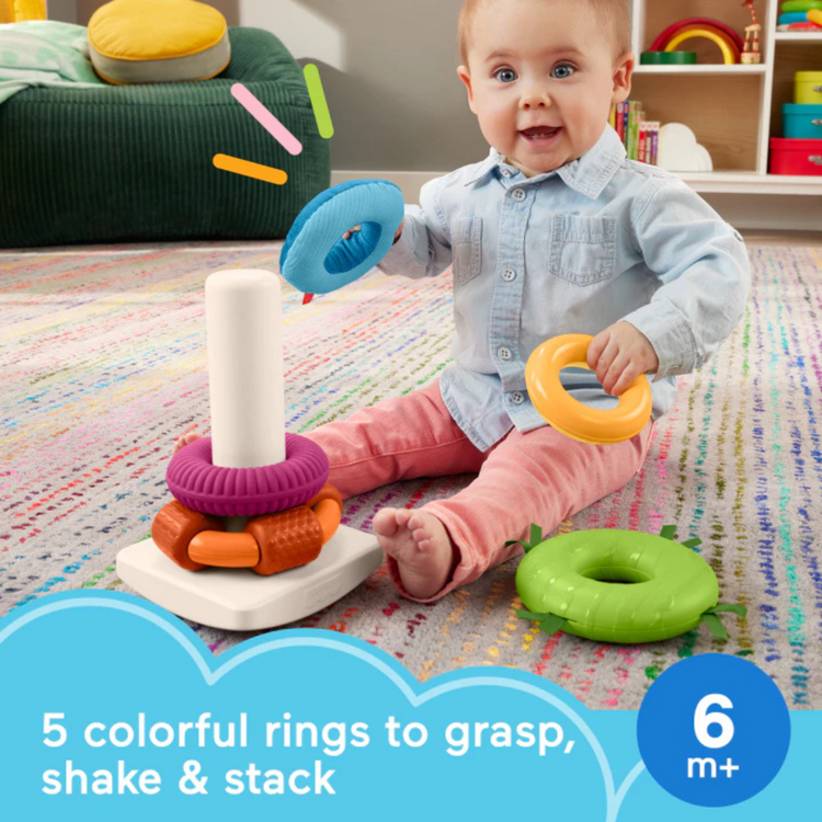 Fisher-Price Infant Sensory Rock-A-Stack (6m+)