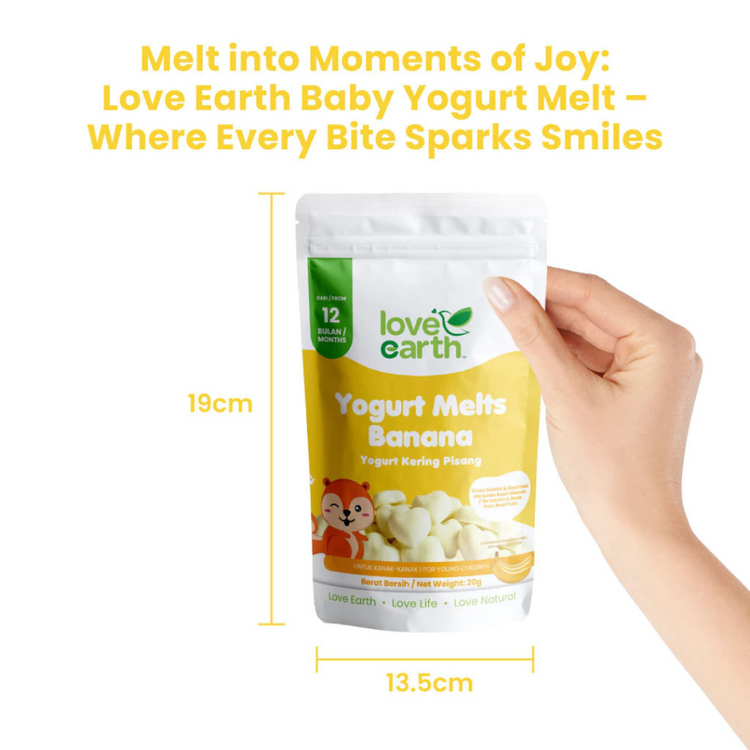 Love Earth Baby Yogurt Melt (20g) (12m+)