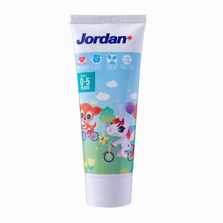 Jordan Kids Toothpaste Step 1 (75g) (0-5yrs)