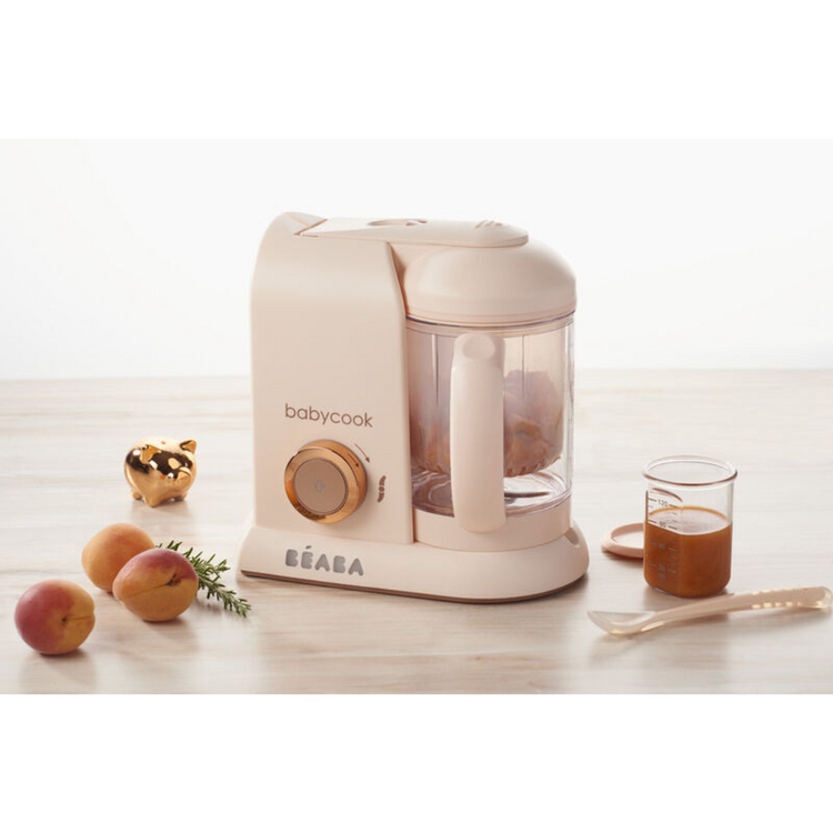 Beaba Babycook SOLO Baby Food Maker/Processor Homemade Nutritious Healthy Food Steams, Blends, Defrosts and Reheats