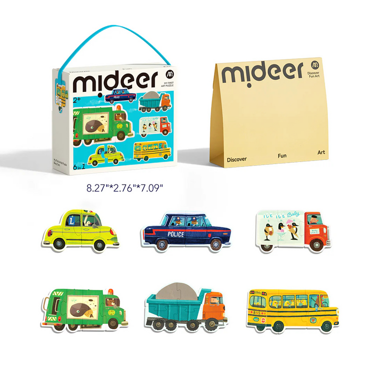 Mideer My First Artist Puzzle for babies (2Y+) - 5 Artist Series designs available