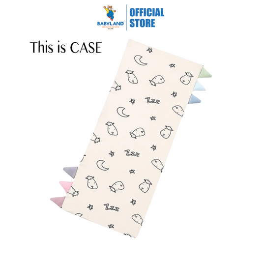 Baa Baa Sheepz Bed-Time Buddy Case Sweet Dreams Baa Baa Yellow with Color tag