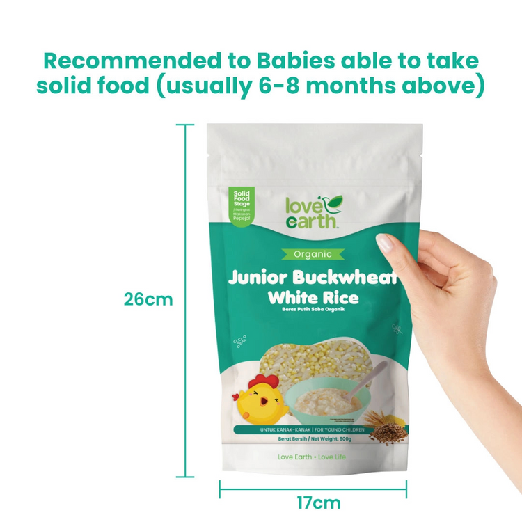 Love Earth Organic Baby Rice (900g) (Quinoa / Buckwheat)