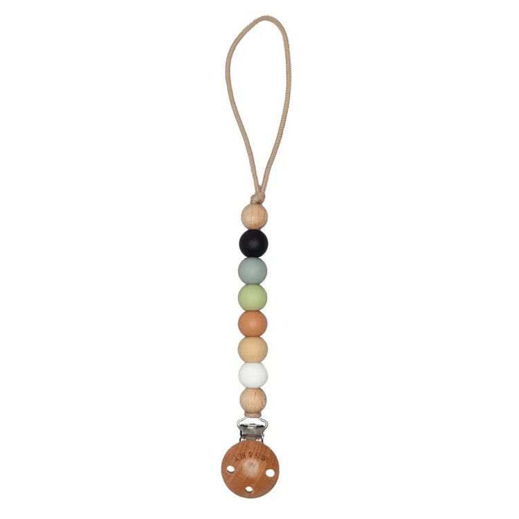 Mils and Key Silas Pacifier Clips - Multiple Color (0m+)