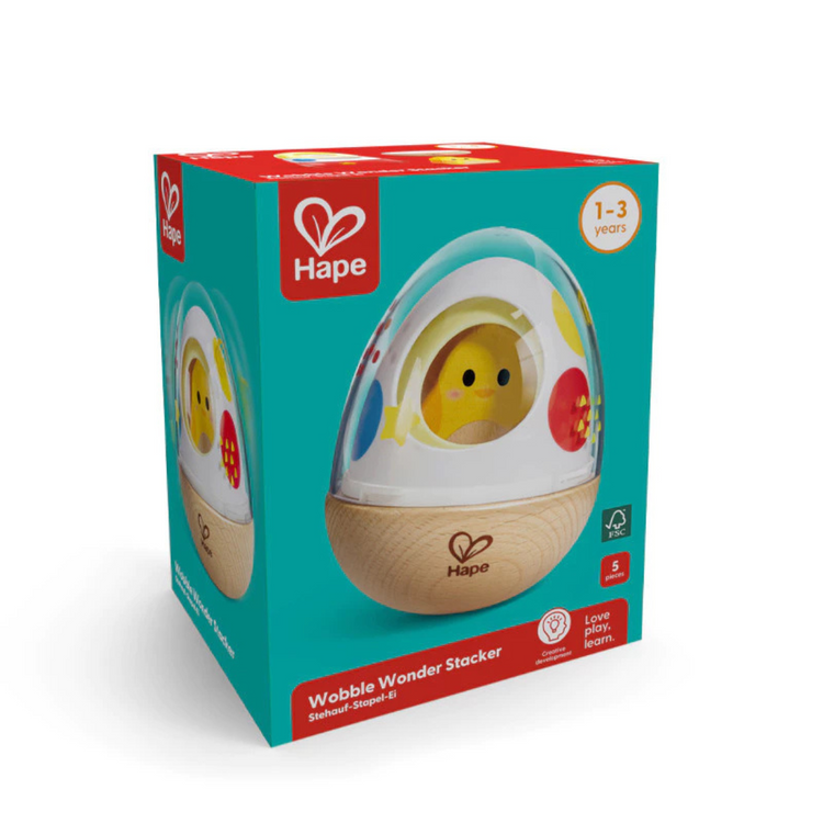 Hape 0514 Wobble Wonder Stacker (1y+)