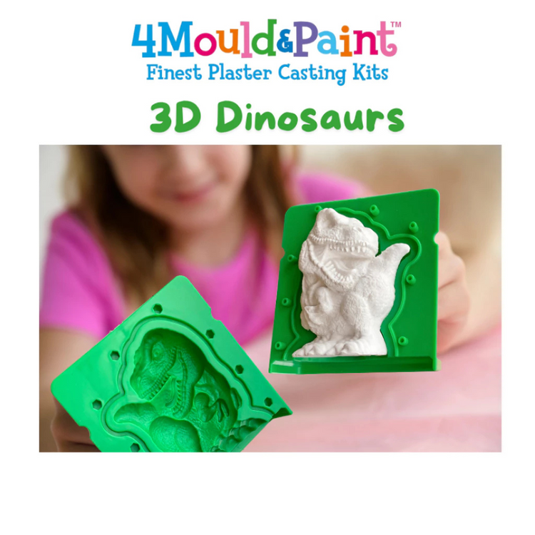 4M Mould & Paint 3D - Dinosaurs (5Y+)
