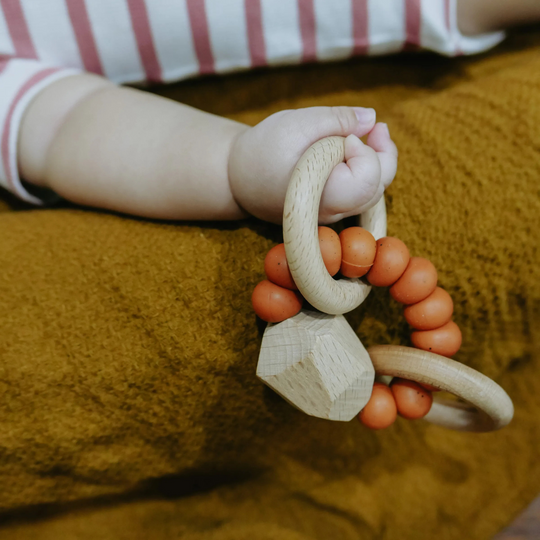 Mils and Key Noah Teething Rattle (3m+)