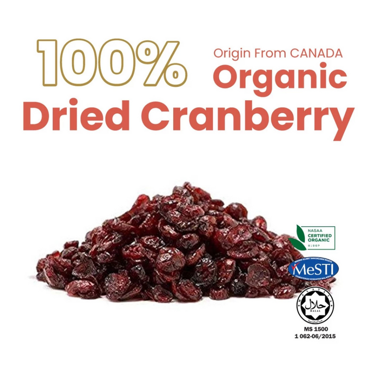 Love Earth Organic Dried Cranberry 160g