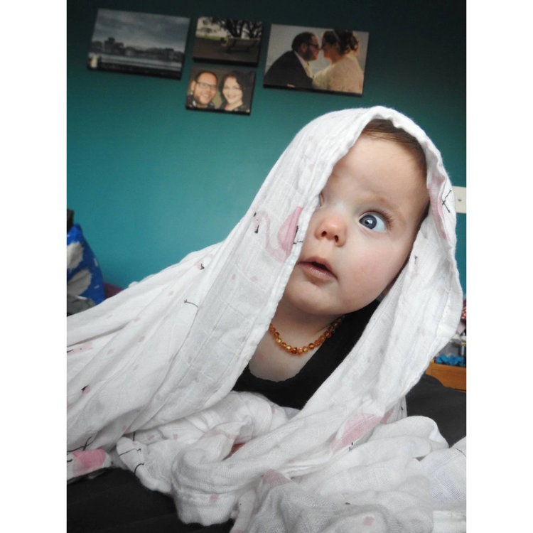 Akarana Baby High Quality Bamboo Muslin Swaddle Soft Blanket