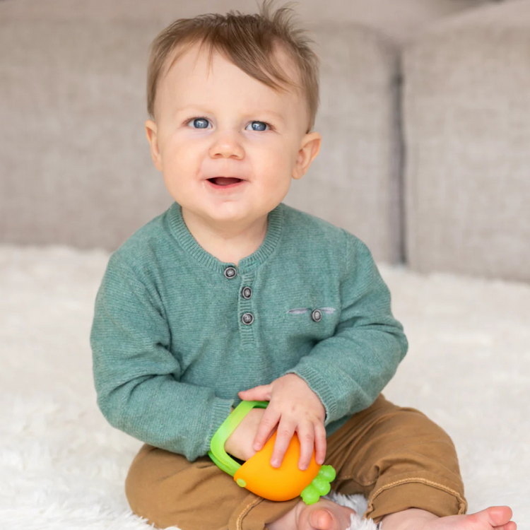 Infantino Handy Dandy Teething Mitt Carrot (0m+)