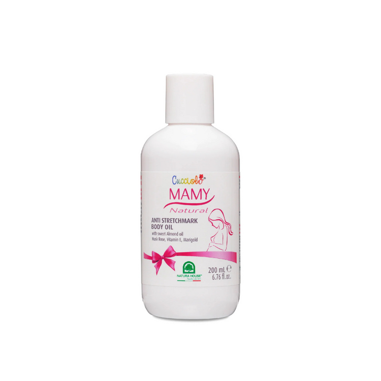 Cucciolo Mamy Natural Anti-Stretch Mark Body Oil (200ml)