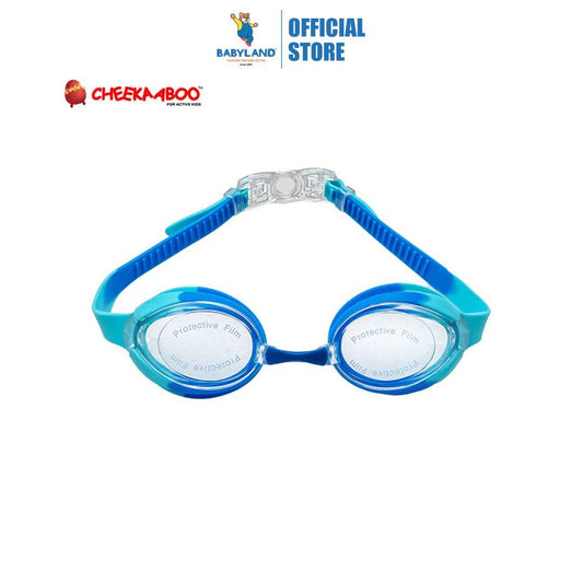 Cheekaaboo Kids Swim Goggles with Adjustable Silicone Strap - Navy Blue