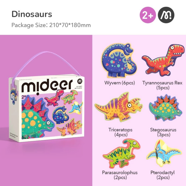 Mideer My First Artist Puzzle for babies (2Y+) - 5 Artist Series designs available