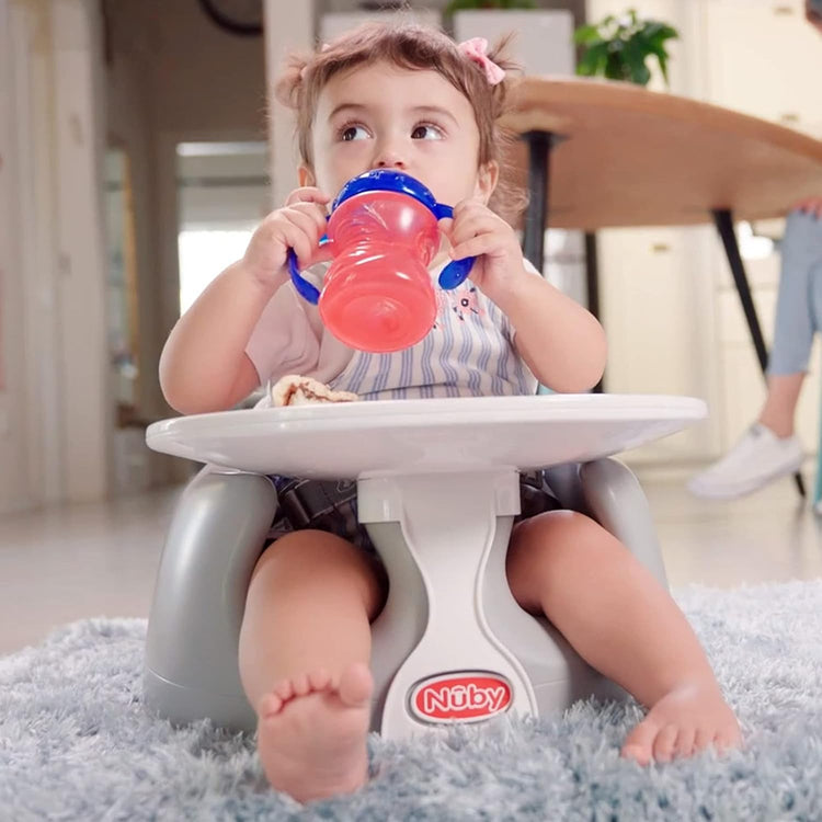 Nuby Floor Seat - Grey 4m+