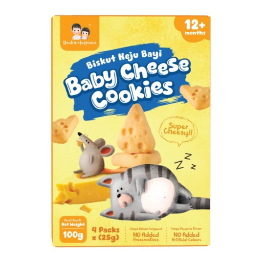 Double Happiness Baby Cheese Cookies 100G (12m+)