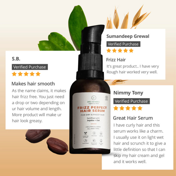 Juicy Chemistry Frizz Perfect Hair Serum (30ml)