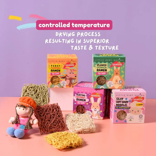 Little Baby Grains Organic Kids Ramen - 2 flavours (1-12 Years)