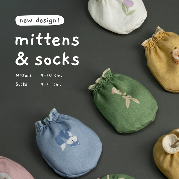 Saeson Mittens and Socks 100% Tencel