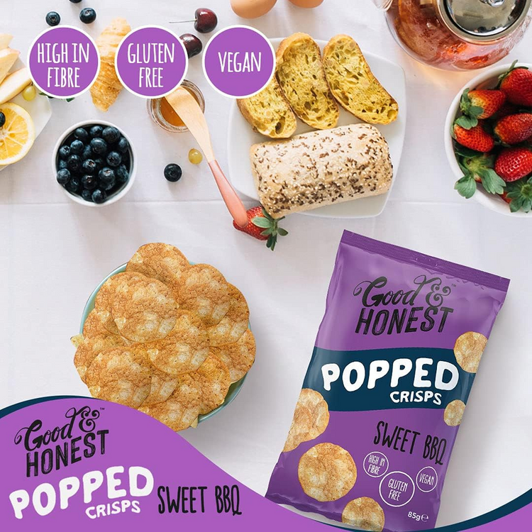 Good & Honest Popped Crisps 75g