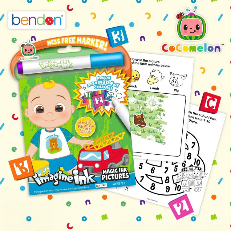 Elm Tree CoComelon Imagine Ink Magic Ink Pictures