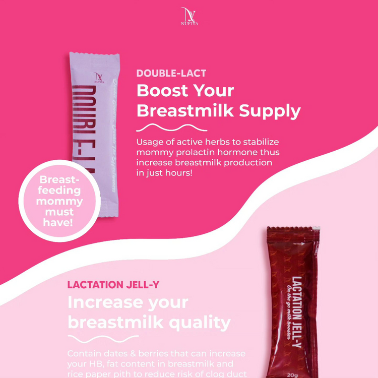 Nufiya Lactation Jell-Y 20pcs | Improve Your Breastfeeding Quality