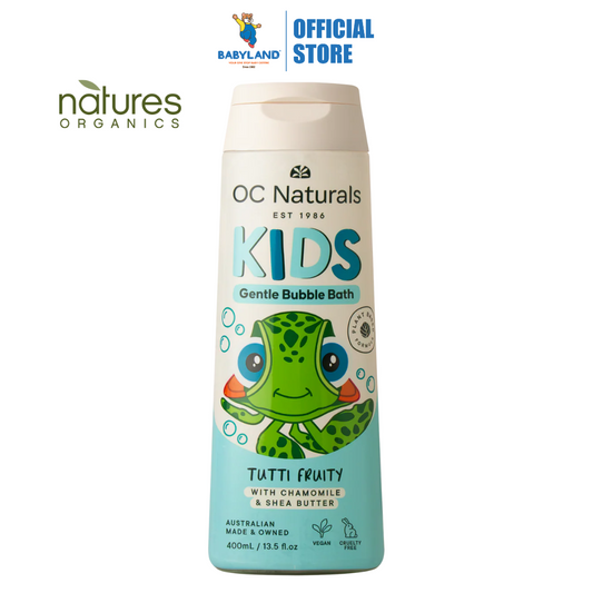 Organic Care Naturals Kids Gentle Bubble Bath Tutti Fruity (400ml)