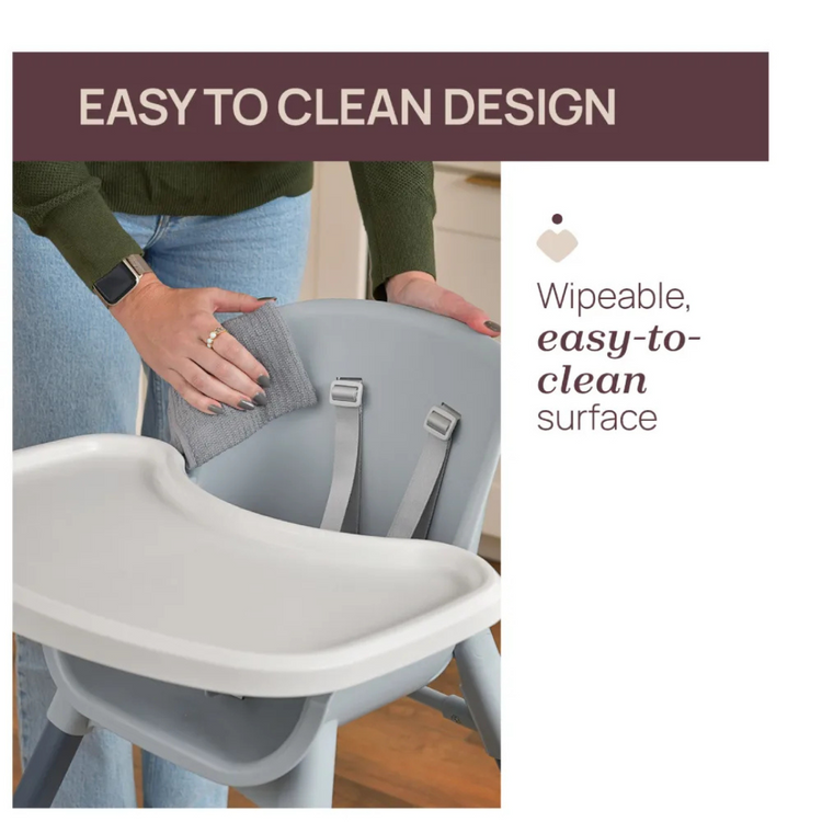 Chicco Polly Zest Highchair - Moon Grey (6months till 40kg)