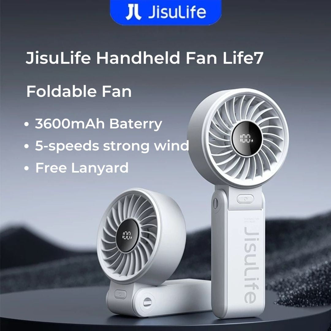 JisuLife Handheld Fan Life7 (3600mAh) – Babyland SS2 Malaysia