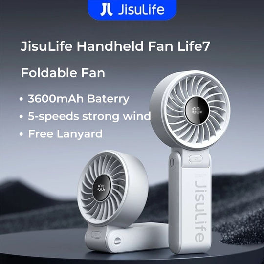 JisuLife Handheld Fan Life7 (3600mAh)