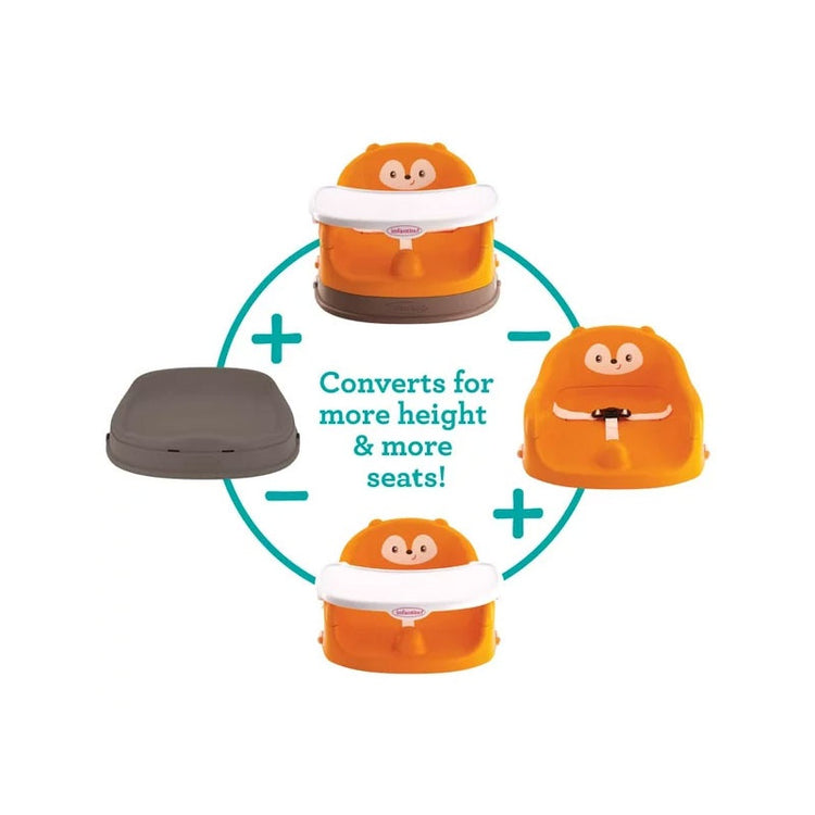 Infantino Grow With Me 4 In 1 - Two Can Dine Feeding Booster Seat