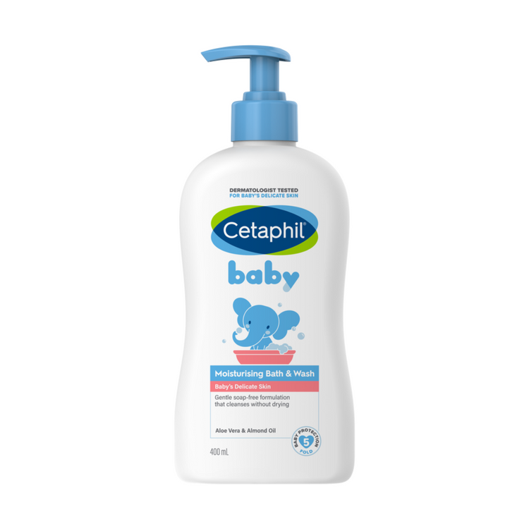 Cetaphil Baby Moisturising Bath & Wash (400ml)