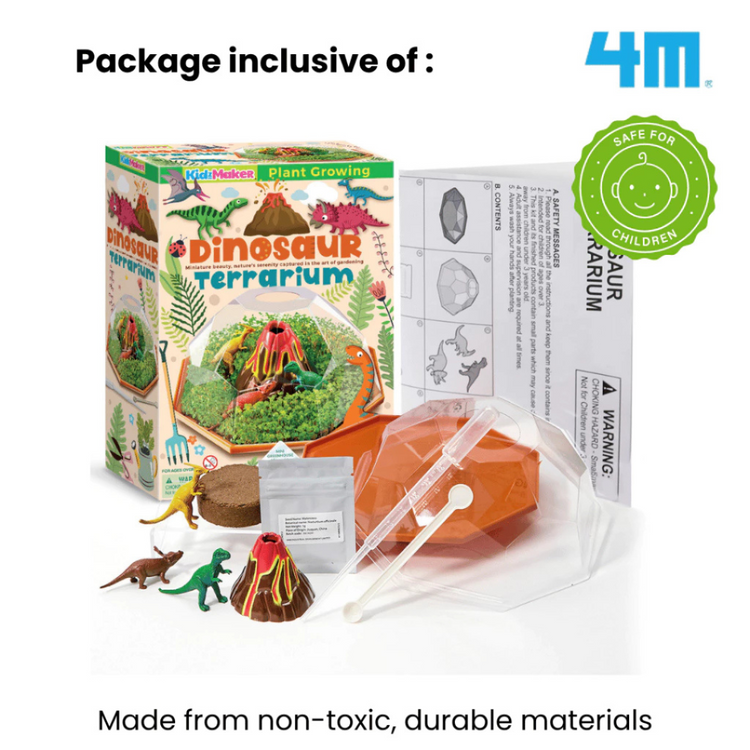 4M KidzMaker - Dinosaur Terrarium (3Y+)