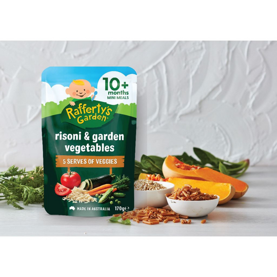 Rafferty's Garden Risoni & Garden Vegetables 170g (10M+)