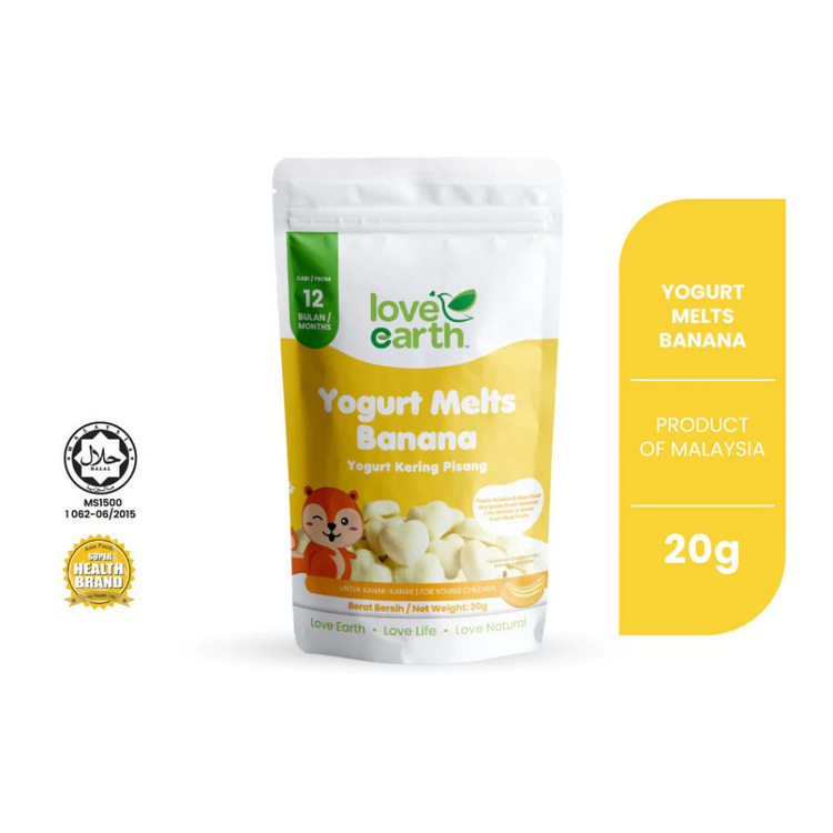 Love Earth Baby Yogurt Melt (20g) (12m+)