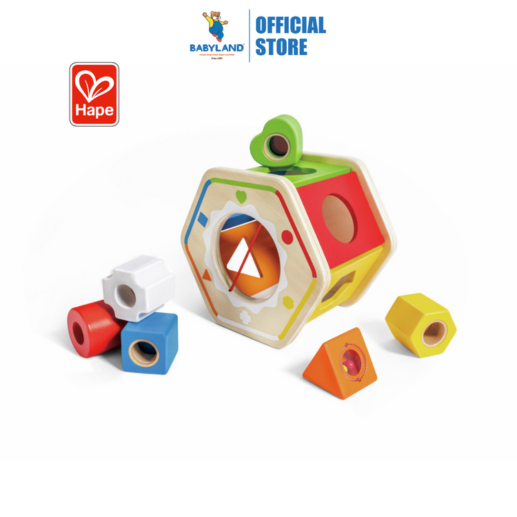 Hape 0516 Wooden Wonder Shape Sorter (1Y+)
