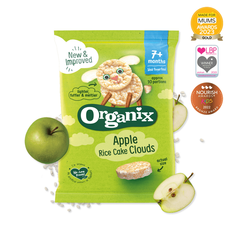 Organix Rice Cake Clouds 40g