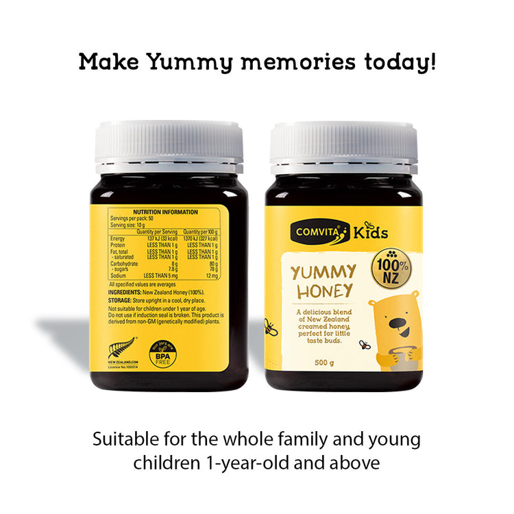 Comvita Kids Yummy Honey 500g