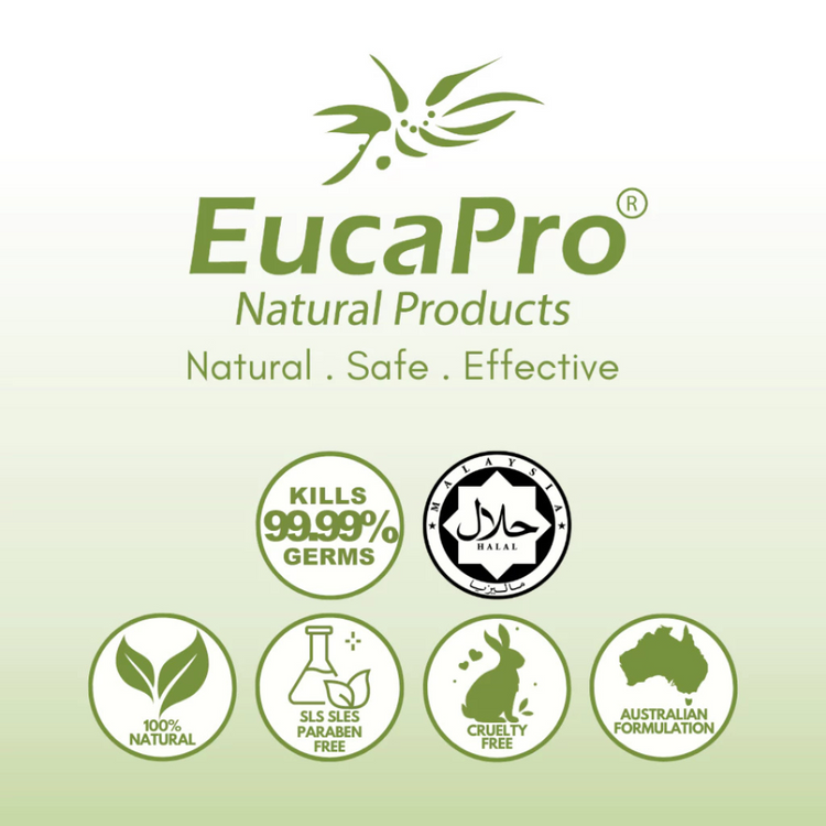 EucaPro Antibacterial Moisturized Hand Wash Eucalyptus (500ml)