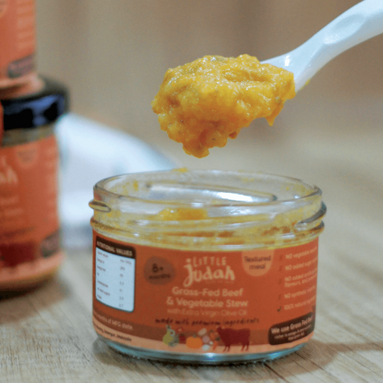 Little Judah Grass-Fed Beef & Vegetable Stew 130g