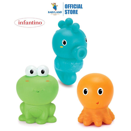 Infantino Easy Clean Bath Squirters (0m+)